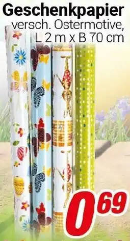 CENTERSHOP Geschenkpapier Angebot