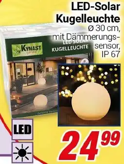 CENTERSHOP LED-Solar Kugelleuchte Angebot