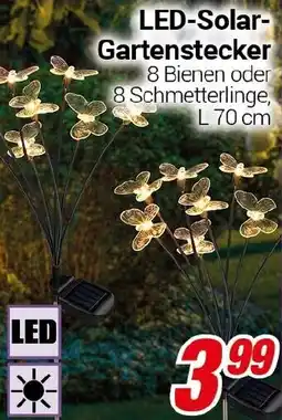 CENTERSHOP LED-Solar Gartenstecker Angebot