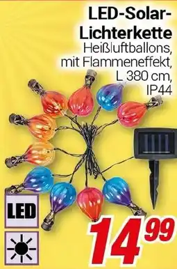 CENTERSHOP LED-Solar Lichterkette Angebot