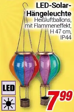 CENTERSHOP LED-Solar Hängeleuchte Angebot