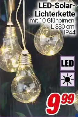 CENTERSHOP LED-Solar Lichterkette Angebot