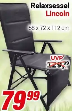 CENTERSHOP Relaxsessel Lincoln Angebot