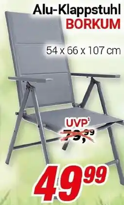 CENTERSHOP Alu-Klappstuhl BORKUM Angebot