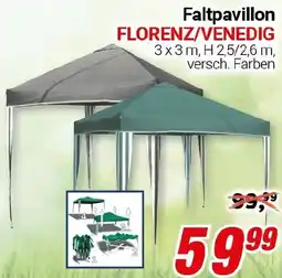 CENTERSHOP Faltpavillon FLORENZ/VENEDIG Angebot
