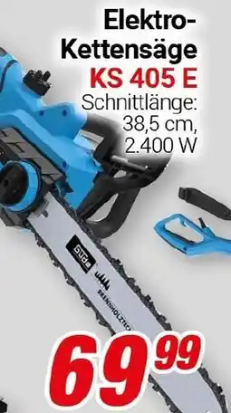 CENTERSHOP Güde Elektro Kettensäge KS 405 E Angebot
