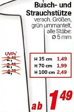 CENTERSHOP Busch und Strauchstütze Angebot