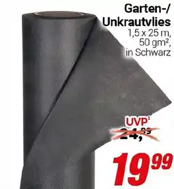 CENTERSHOP Garten-/ Unkrautvlies Angebot