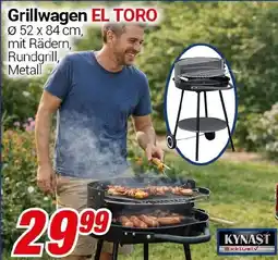 CENTERSHOP KYNAST Grillwagen EL TORO Angebot