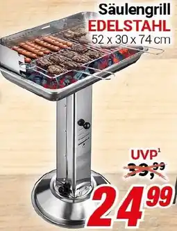 CENTERSHOP Kynast Säulengrill EDELSTAHL Angebot