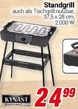 CENTERSHOP KYNAST Standgrill Angebot