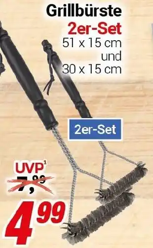 CENTERSHOP Grillbürste Angebot