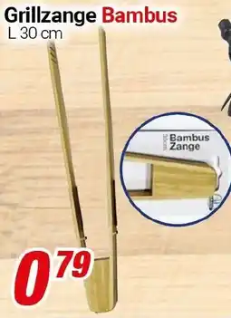 CENTERSHOP Grillzange Bambus Angebot