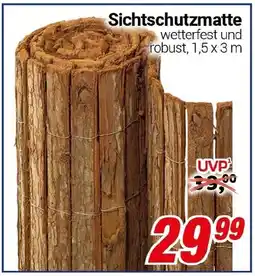 CENTERSHOP Sichtschutzmatte Angebot