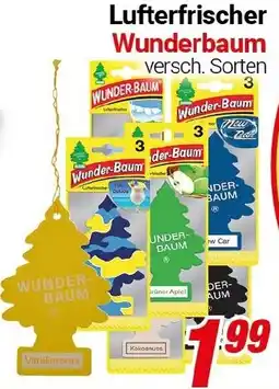 CENTERSHOP Lufterfrischer Wunderbaum Angebot