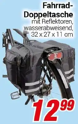 CENTERSHOP Fahrrad Doppeltasche Angebot
