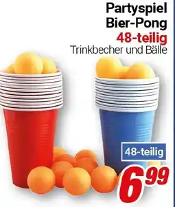 CENTERSHOP Partyspiel Bier-Pong Angebot