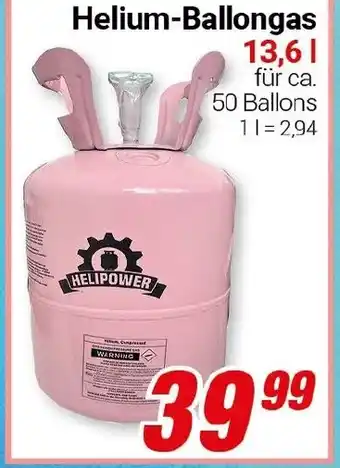 CENTERSHOP Helium-Ballongas Angebot