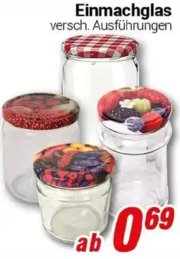 CENTERSHOP Einmachglas Angebot