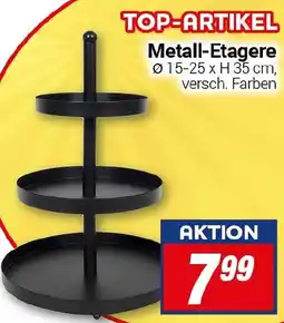CENTERSHOP Metall-Etagere Angebot