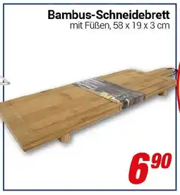 CENTERSHOP Bambus-Schneidebrett Angebot