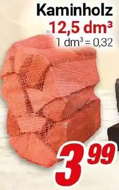 CENTERSHOP Kaminholz 12,5 dm³ Angebot