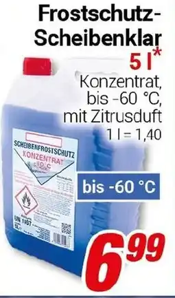 CENTERSHOP Frostschutz Scheibenklar Angebot