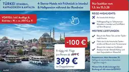 Aldi Süd Türkei istanbul, kappadokien & antalya Angebot