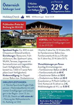 Aldi Süd Österreich Salzburger Land Angebot