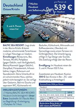 Aldi Süd Deutschland Ostsee/Kröslin Angebot