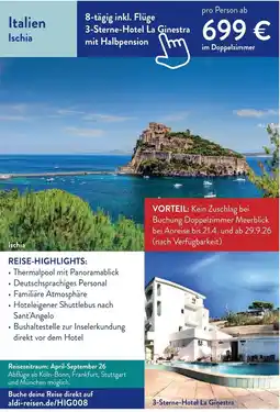 Aldi Süd Italien Ischia Angebot