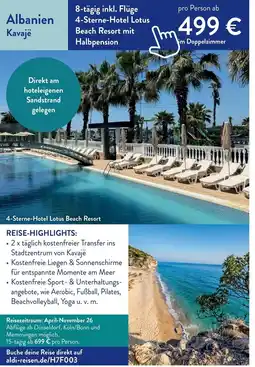 Aldi Süd Albanien Kavajë Angebot