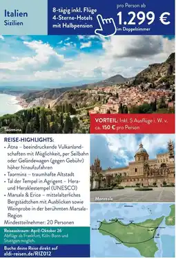 Aldi Süd Italien Sizilien Angebot