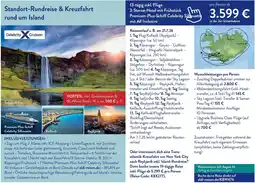 Aldi Süd Standort-Rundreise & Kreuzfahrt rund um Island Angebot