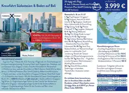 Aldi Süd Kreuzfahrt Südostasien & Baden auf Bali Angebot