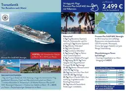 Aldi Süd Transatlantik Von Barcelona nach Miami Angebot