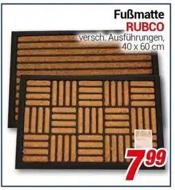 CENTERSHOP Fußmatte RUBCO Angebot