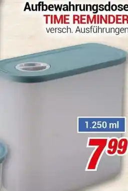CENTERSHOP Tupperware Aufbewahrungsdose TIME REMINDER Angebot