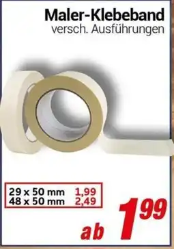 CENTERSHOP Maler-Klebeband Angebot