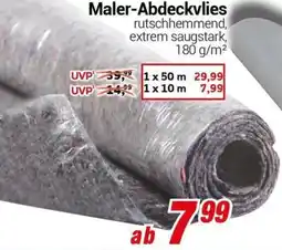 CENTERSHOP Maler-Abdeckvlies Angebot