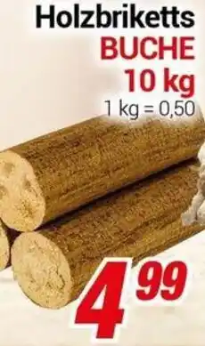 CENTERSHOP Holzbriketts BUCHE Angebot