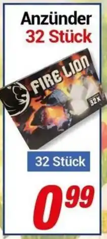 CENTERSHOP Anzünder Angebot