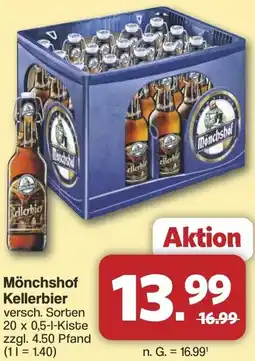 Famila Nord West Mönchshof Kellerbier Angebot