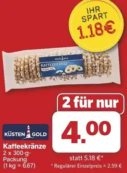 Famila Nord West KÜSTEN GOLD Kaffeekränze Angebot