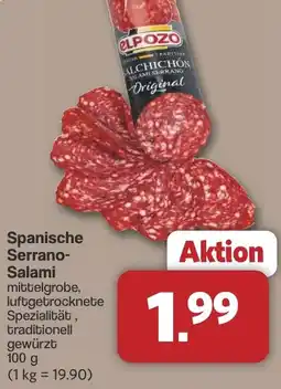 Famila Nord West Spanische Serrano Salami Angebot
