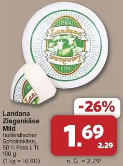 Famila Nord West Landana Ziegenkäse Mild Angebot