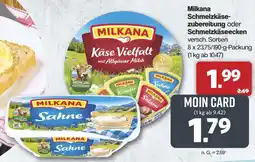 Famila Nord West Milkana Schmelzkäsezubereitung oder Schmelzkäseecken Angebot