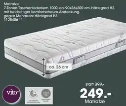 Möbel Martin Vito Matratze Angebot