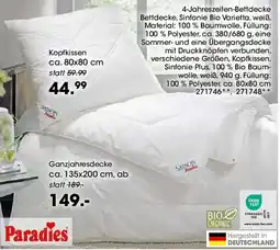 Möbel Martin 4-Jahreszeiten-Bettdecke Angebot