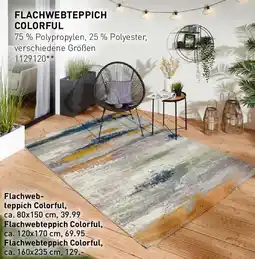 Möbel Martin Flachwebteppich colorful Angebot